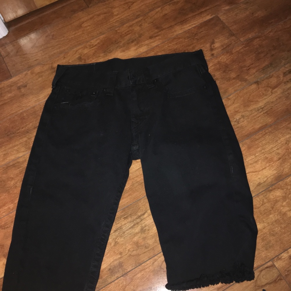True Religion jean shorts